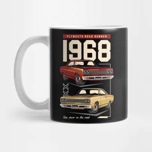 1968 Road Runner Car Mug